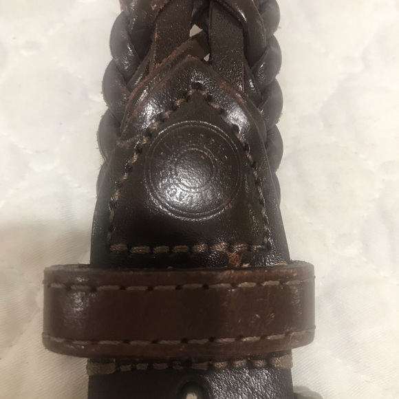Ralph Lauren brown leather belt Sz 34 - Picture 3 of 3